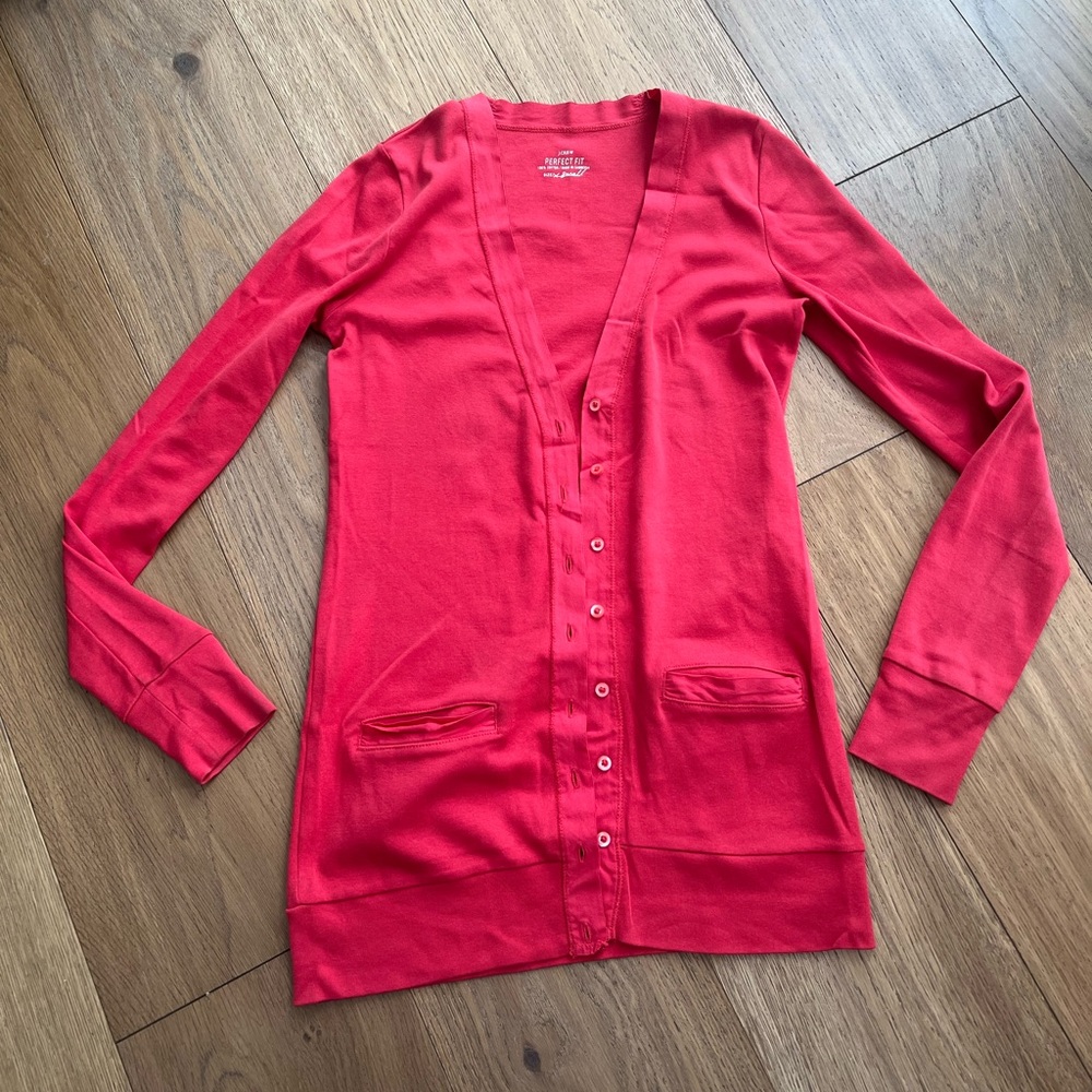 J. Crew 100% Cotton Cardigan